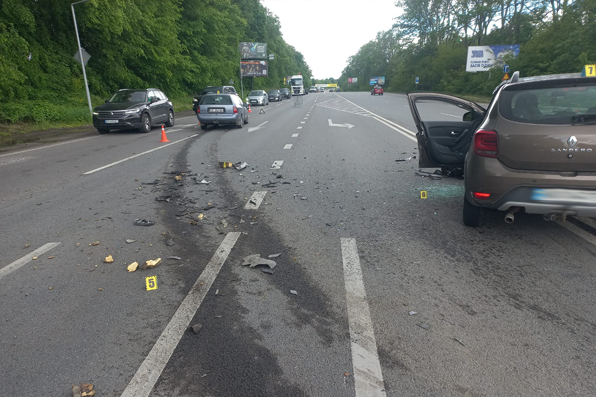 #ДТП між селом Гамаліївка та містом Дубляни у Львівському районі