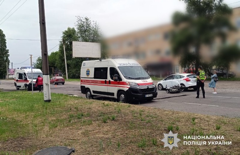 Мотоцикліст загинув
