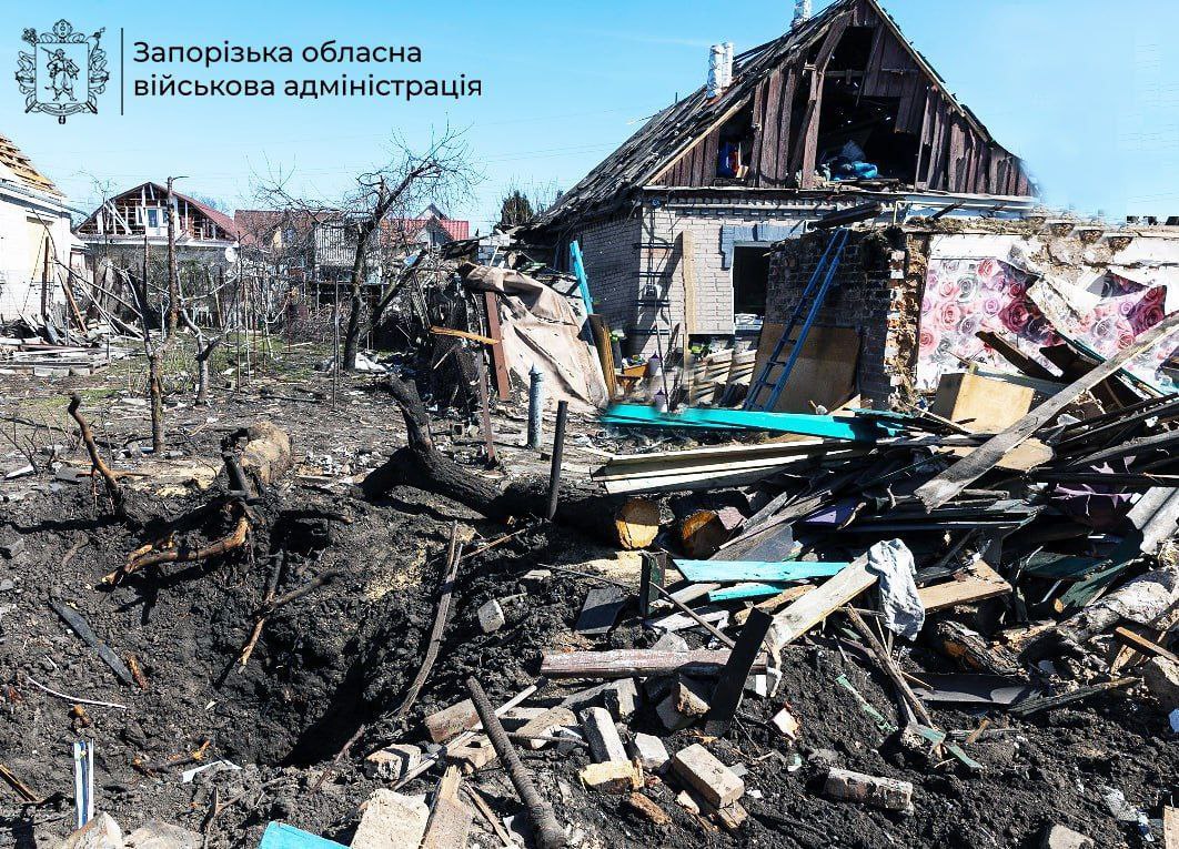 Пошкодження в Запорізькій області